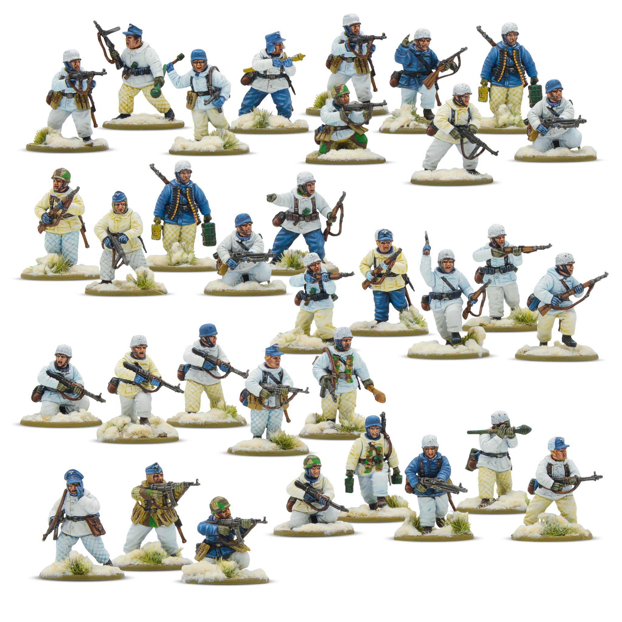 German Fallschirmjäger (Winter) Starter Army with Armies of Germany