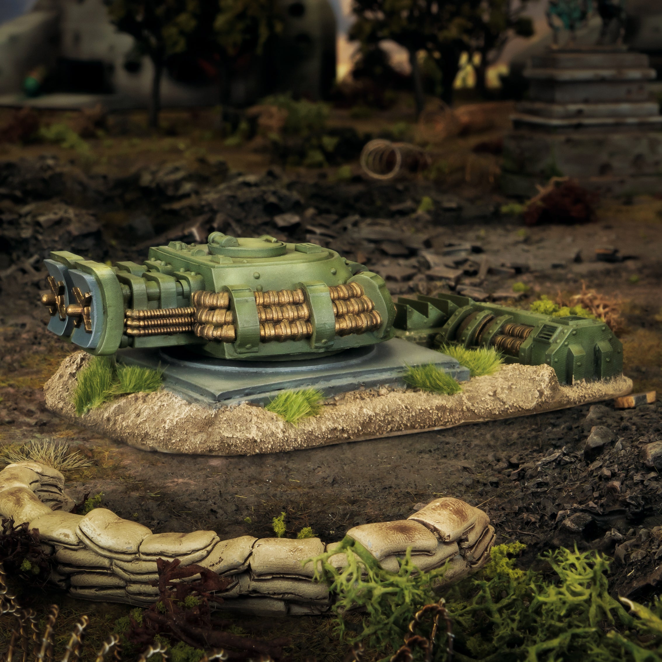 Zvukovoy Proyektor turret emplacement