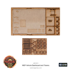 Achtung Panzer! MDF Vehicle Dashboard and Tokens