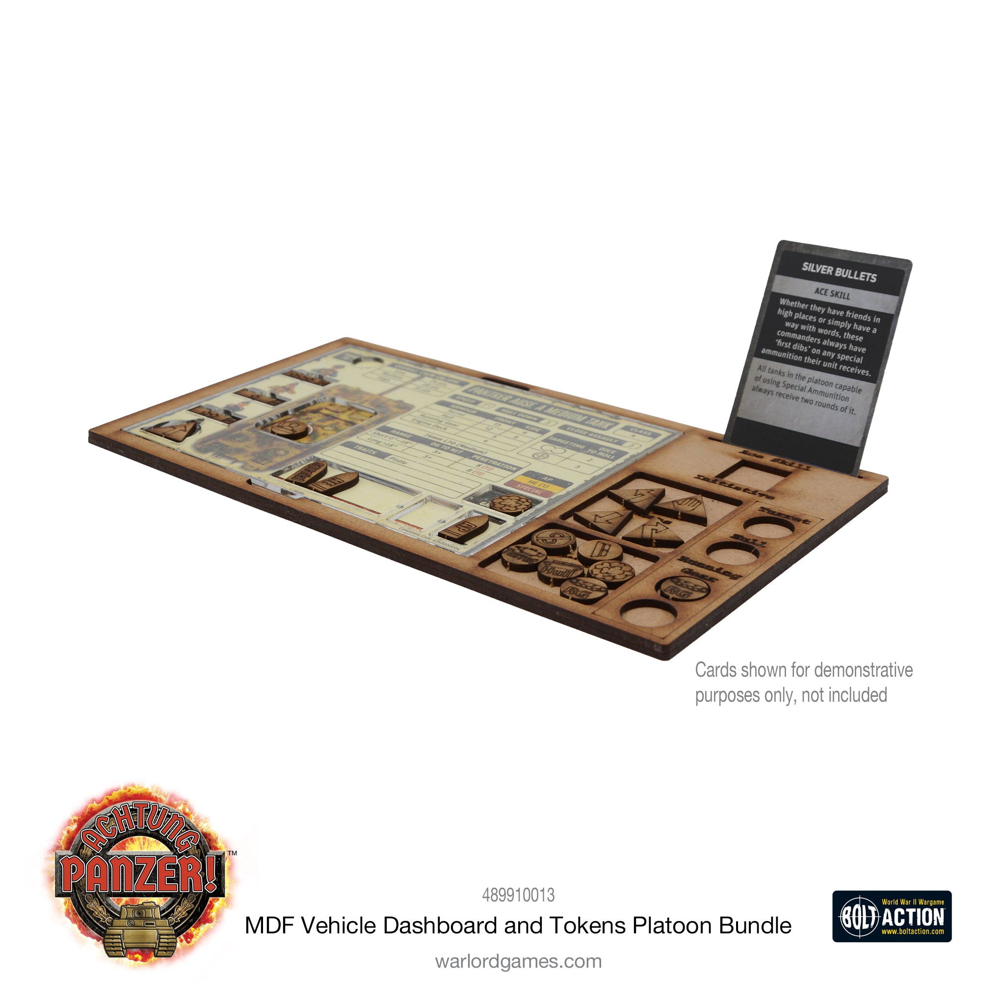 Achtung Panzer! MDF Vehicle Dashboard and Tokens Platoon Bundle