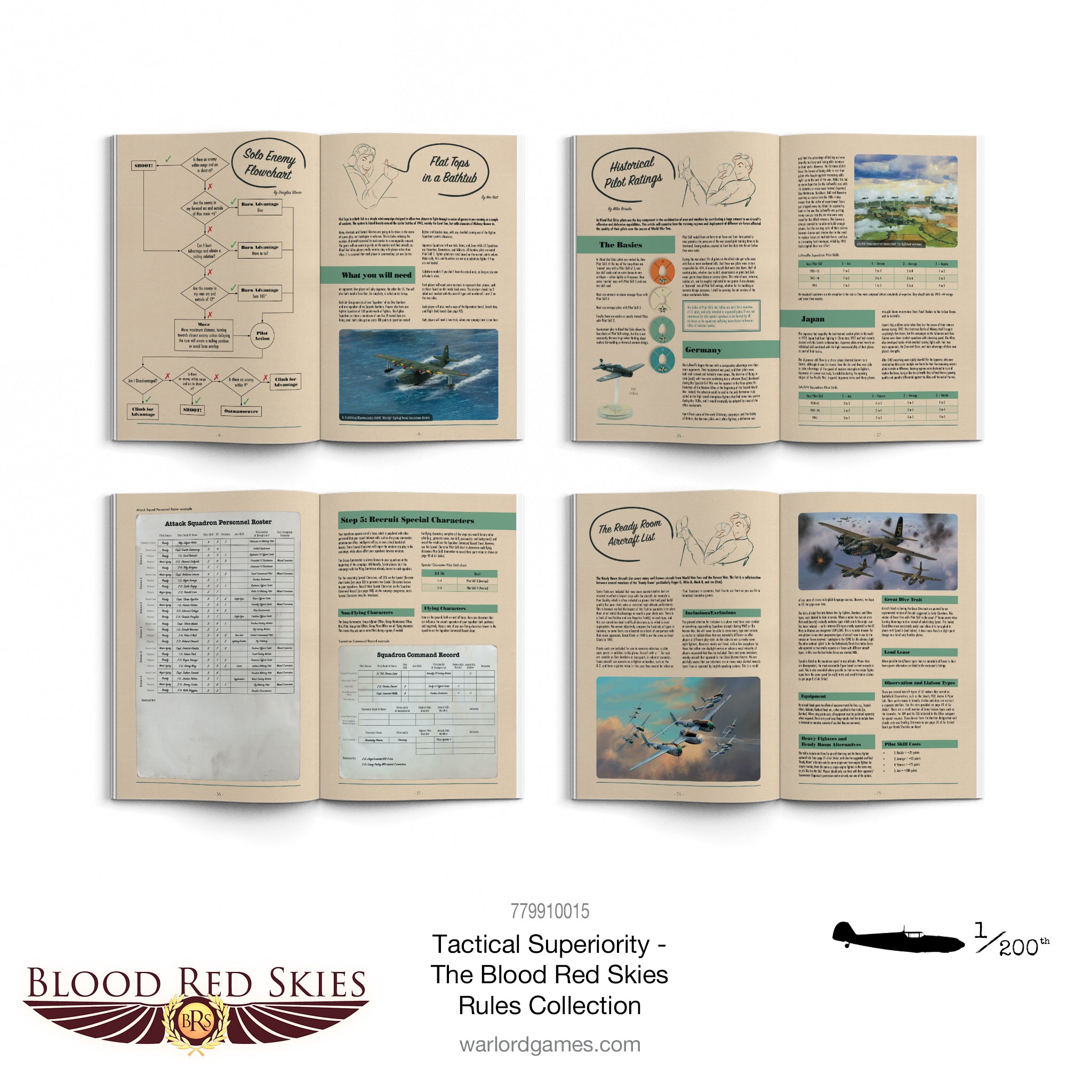 Tactical Superiority: The Blood Red Skies Rules Collection