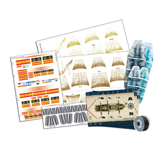 Spanish Vessels of Renown 03 - Frigates with Figure Heads & Back Plates Bundle