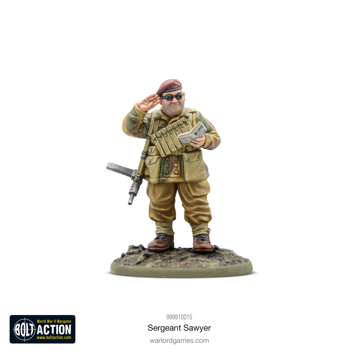 Sergeant Sawyer Charity Figure