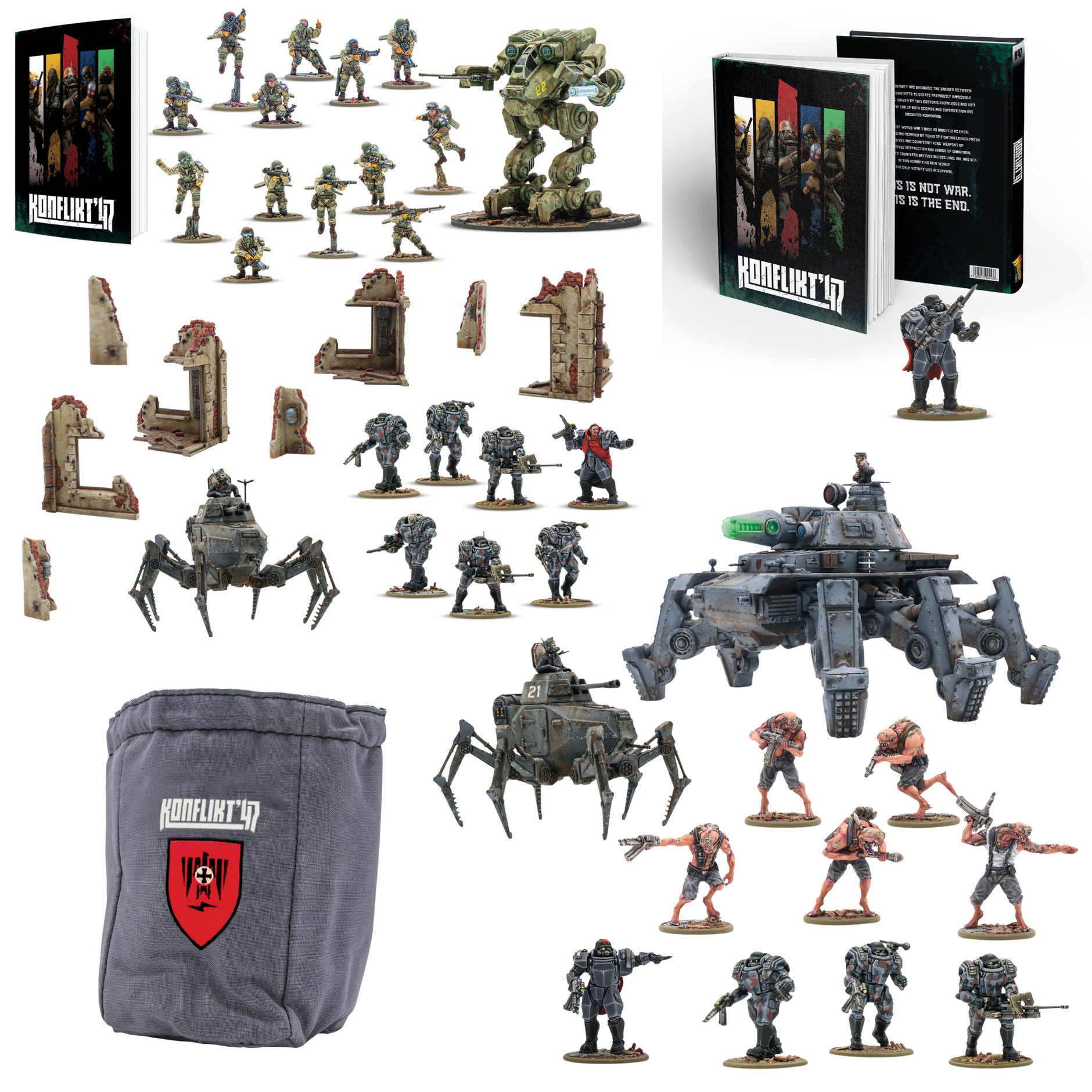 コンフリクト・オブ ・ネイションズ WWII エクスクルーシブエディション Konflikt '47 Axis – Warlord Games US & ROW