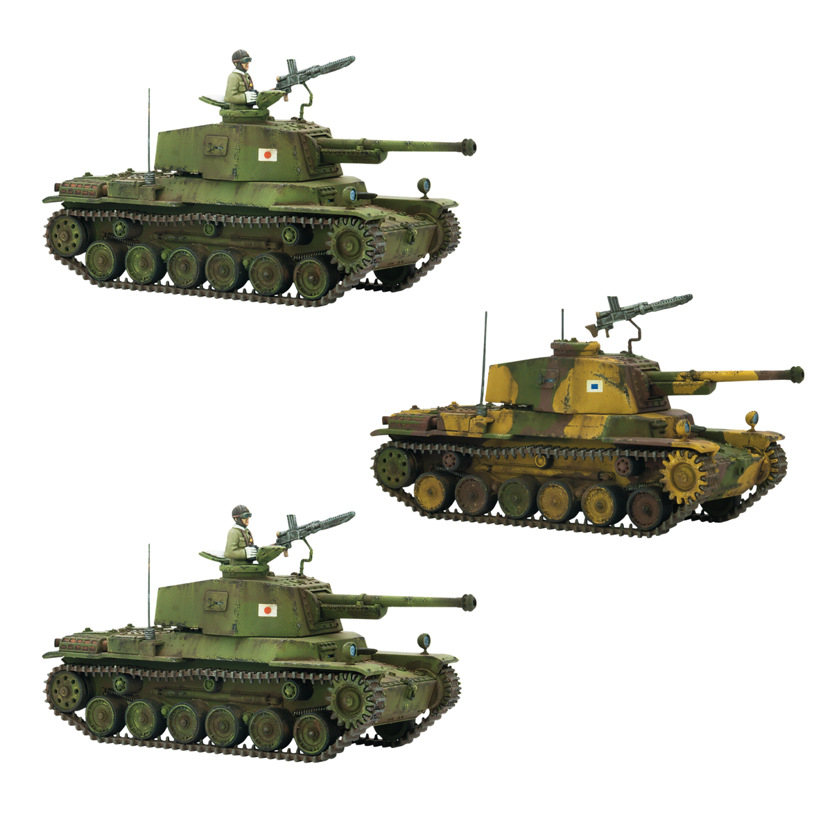 Chi-Nu Medium Tank Platoon Bundle