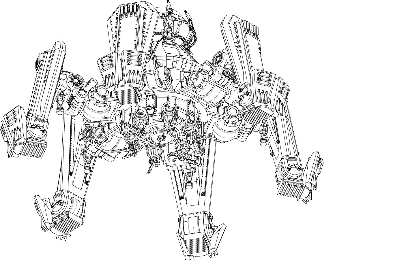 Sturmriese STL - 3D print file - print at home