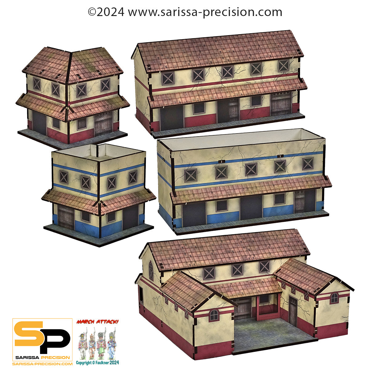 15mm Roman Town