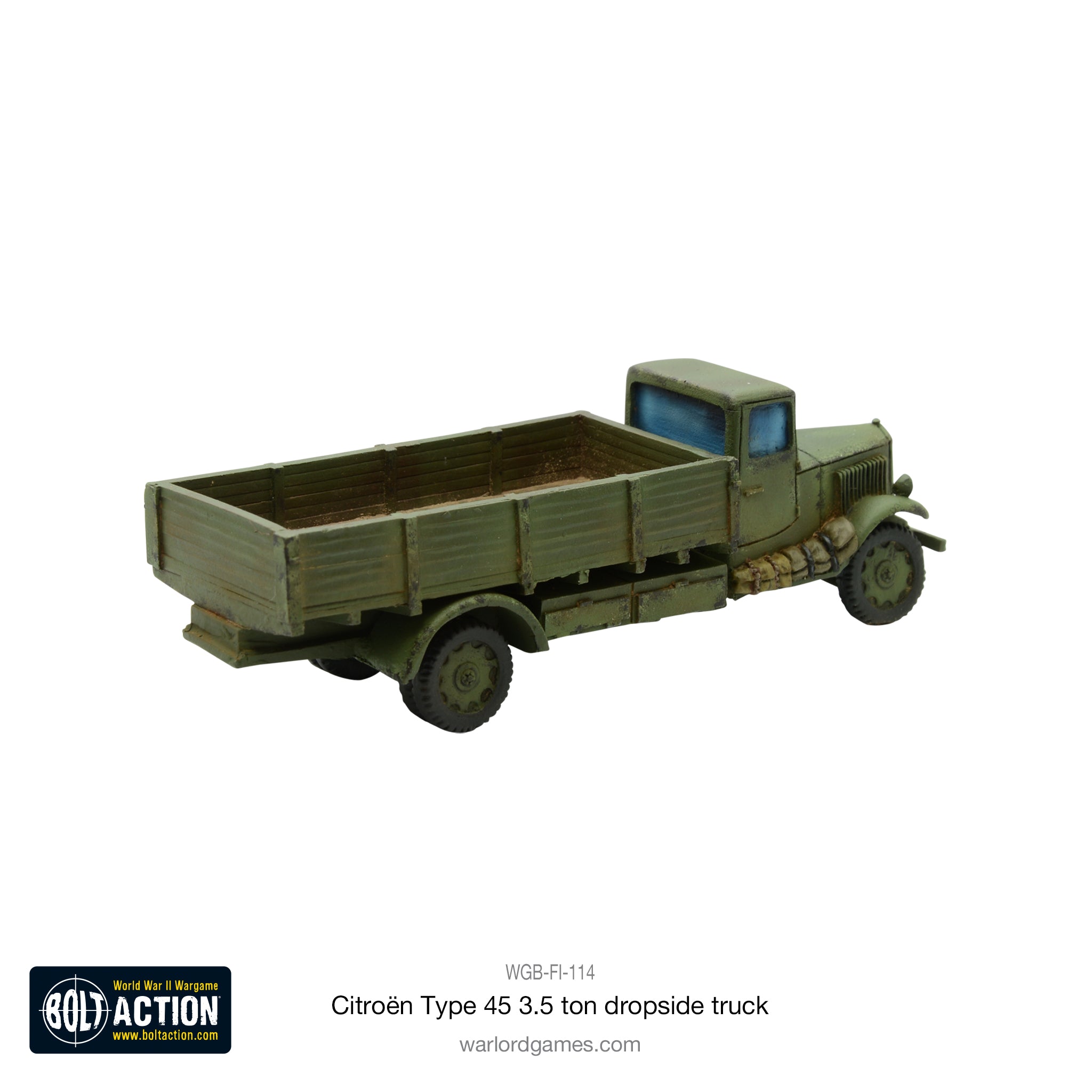 Citroën Type 45 3.5 ton civilian dropside truck