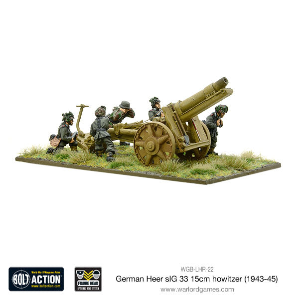 German Heer SiG 33 15cm howitzer (1943-45)