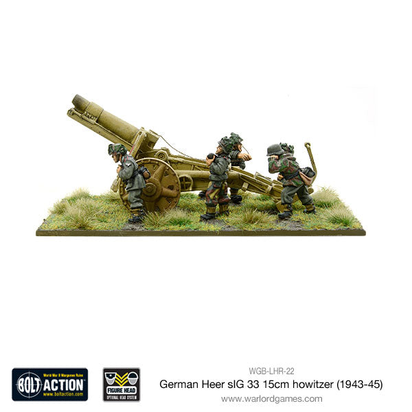 German Heer SiG 33 15cm howitzer (1943-45)