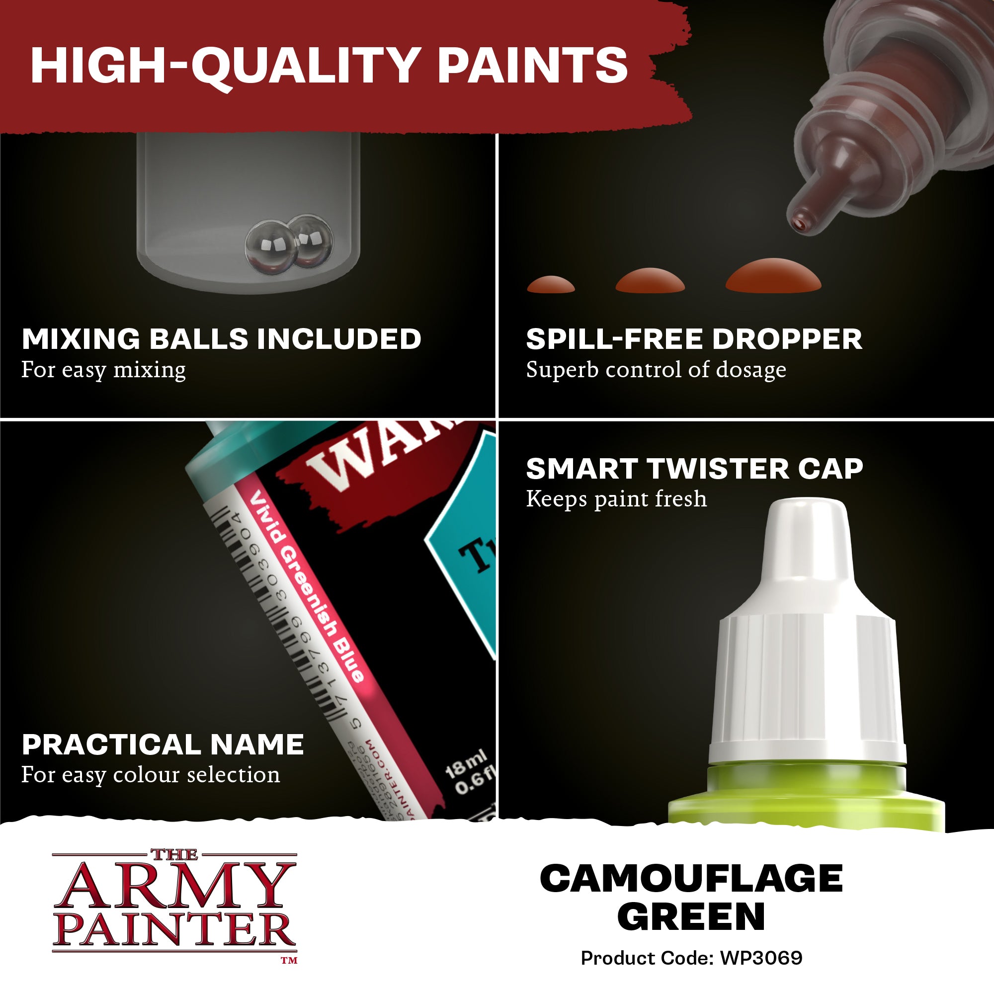 Warpaints Fanatic: Camouflage Green