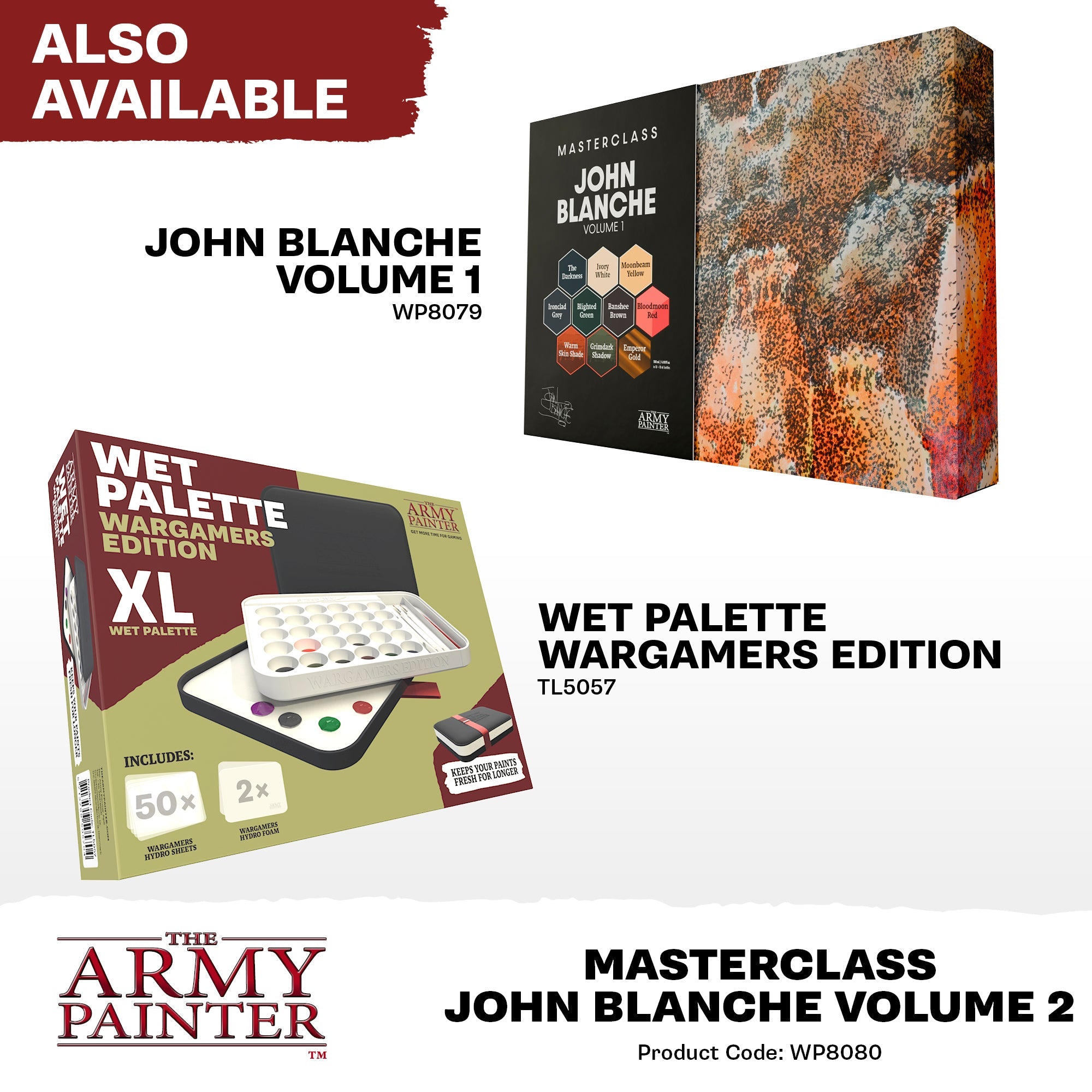 The Army Painter - Masterclass: John Blanche Volume 2 Paint Set