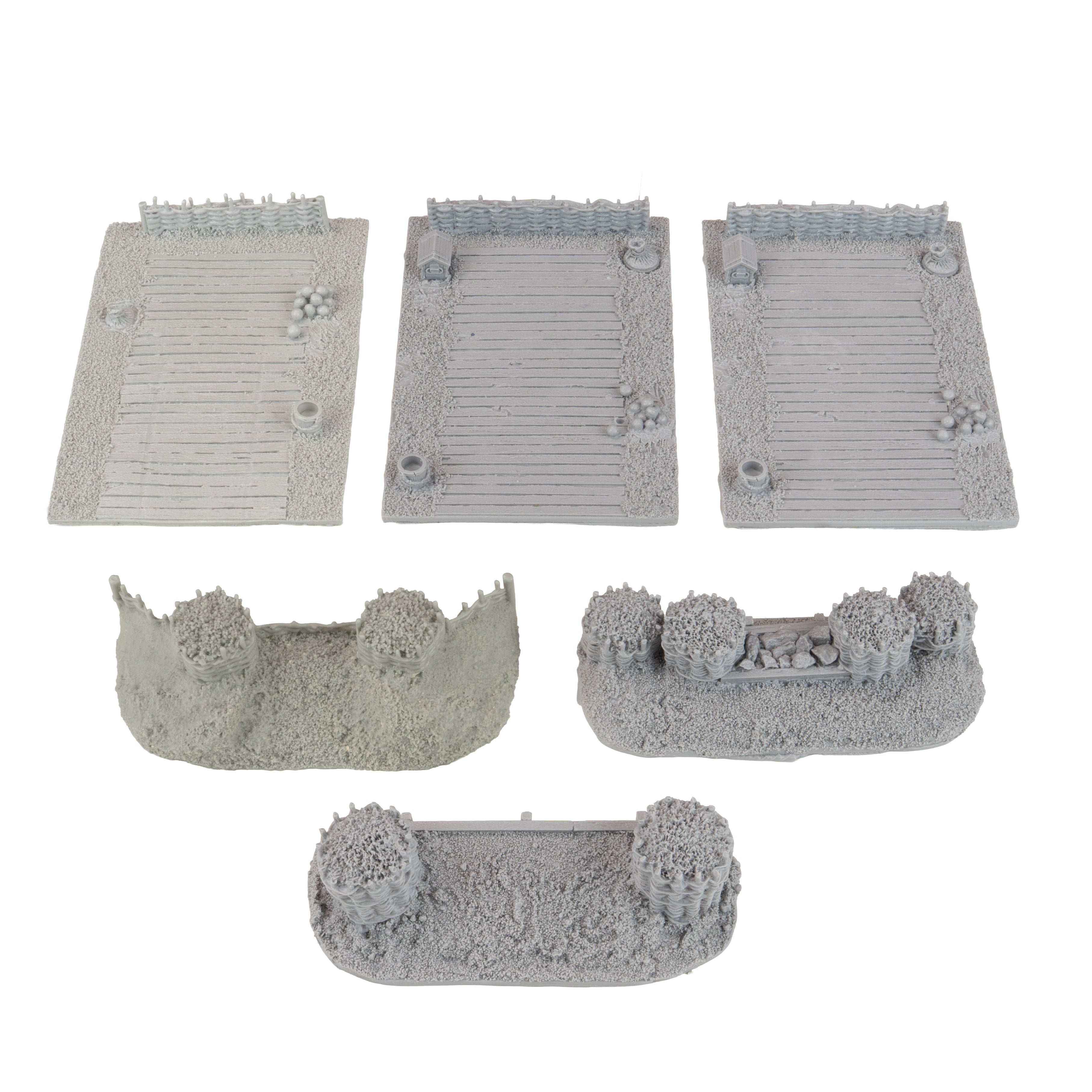 Wicker Work Defences and Gabions