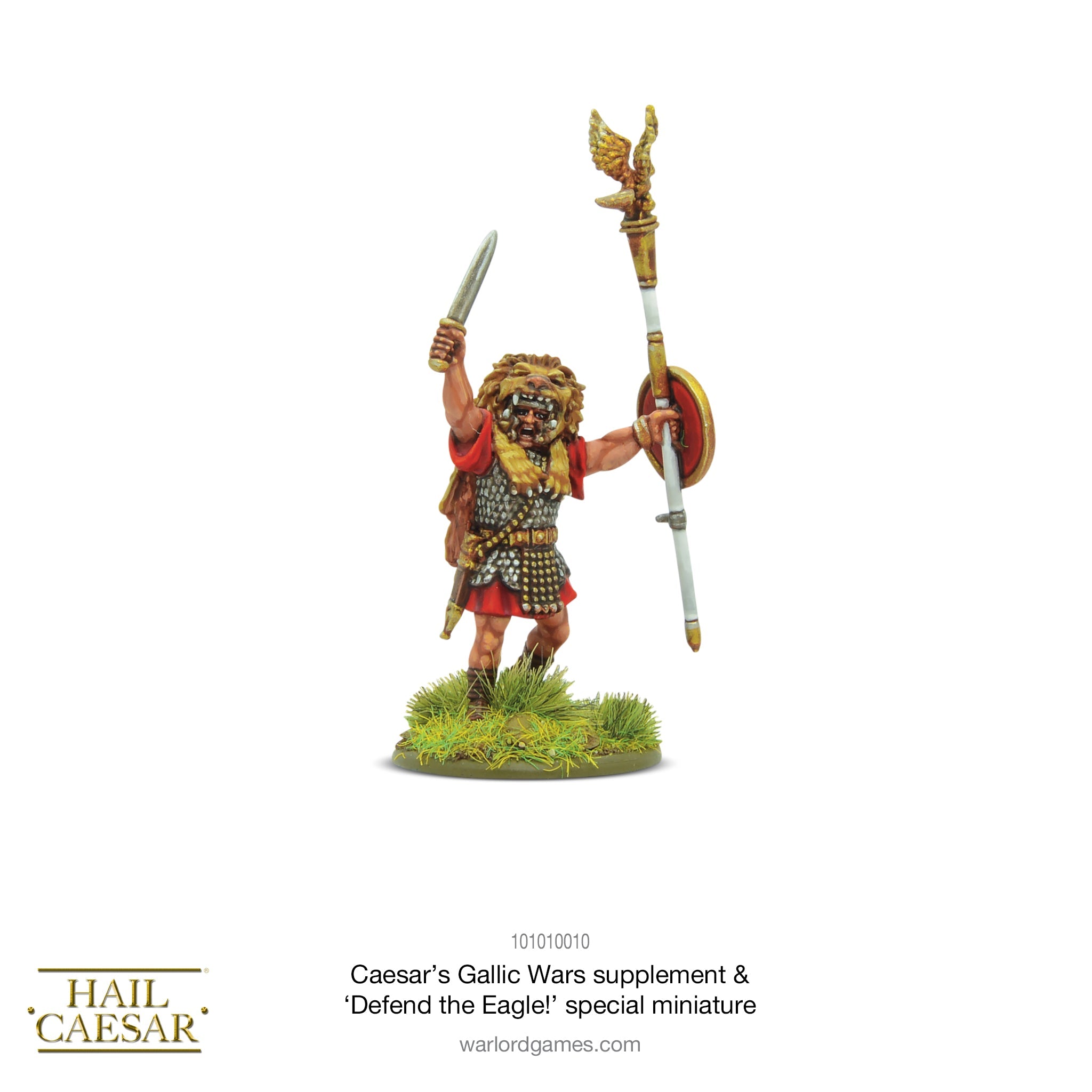 Caesar's Gallic Wars - Hail Caesar supplement & Defend the Eagle! special miniature