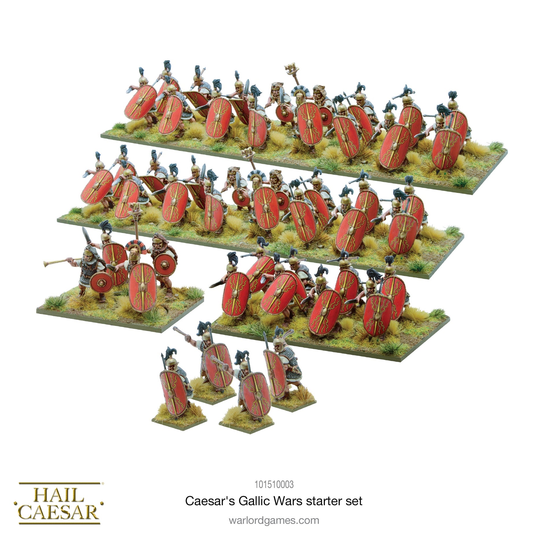 Hail Caesar Warlord Games – Saxon Thegns – 32 Figurines En Plastique Pour Wargame – À Monter Et Peindre