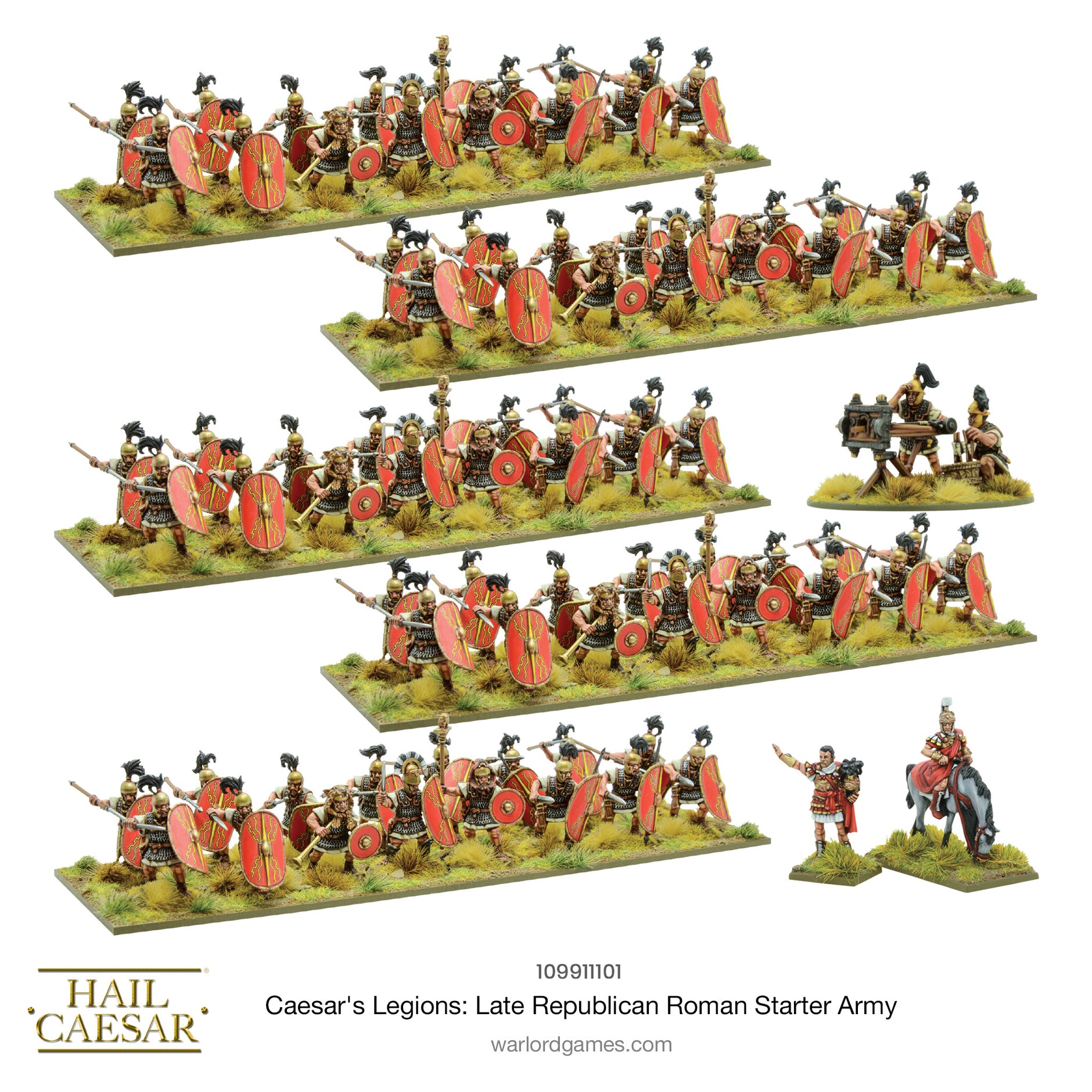 Pack Of 24 Caesarian Romans With Pilum Miniatures Pack Of 24 Caesarian Romans With Pilum Miniatures