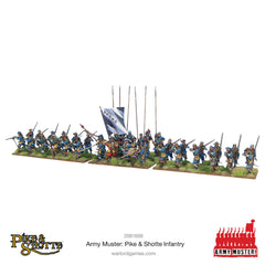 Army Muster: Pike & Shotte Infantry