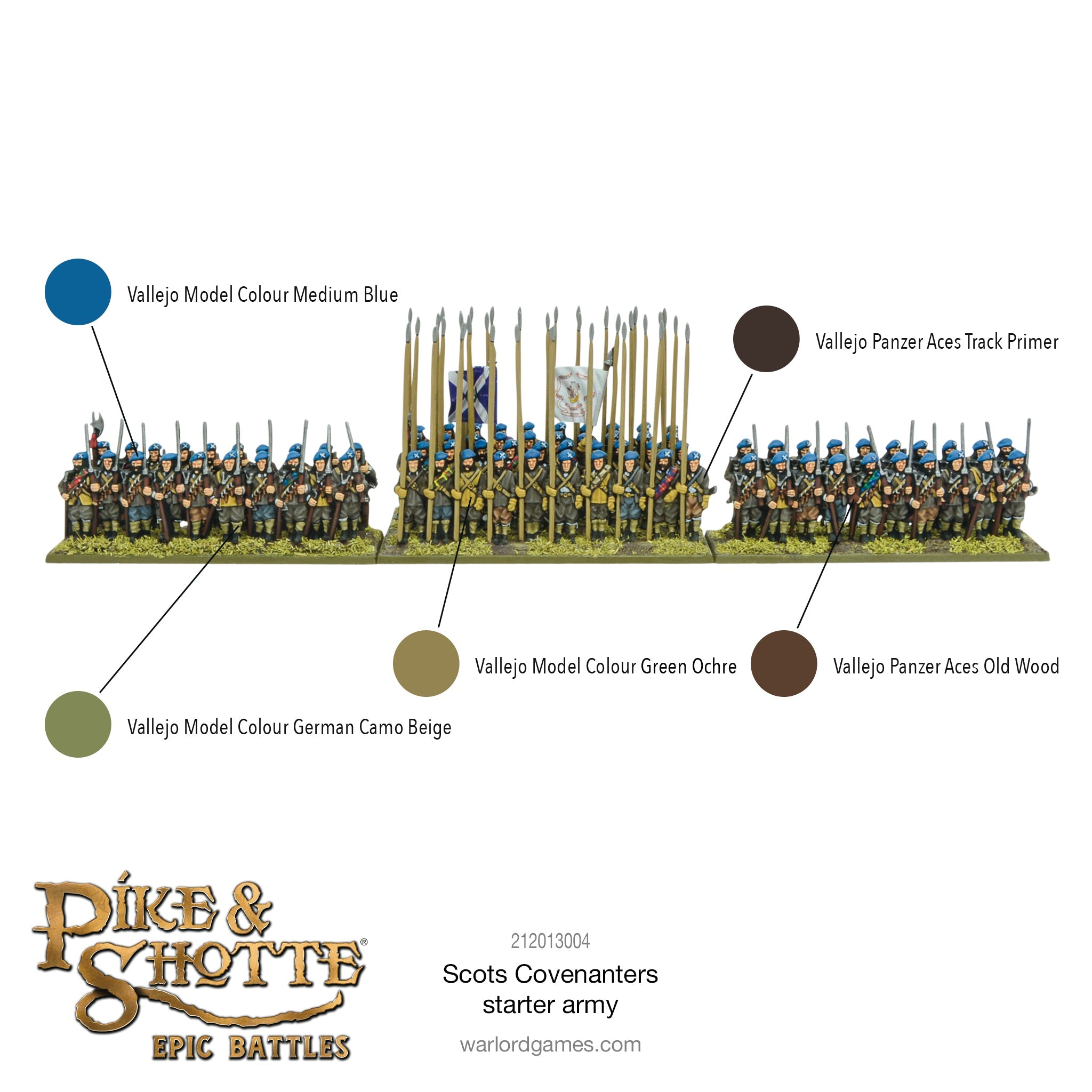 Pike & Shotte Epic Battles: Scots Covenanters starter army