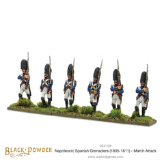 Napoleonic Spanish Grenadiers (1805-1811) - March Attack
