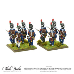 Napoleonic French Chasseurs a Pied of the Imperial Guard