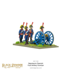 Napoleonic Spanish foot artillery howitzer