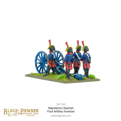 Napoleonic Spanish foot artillery howitzer