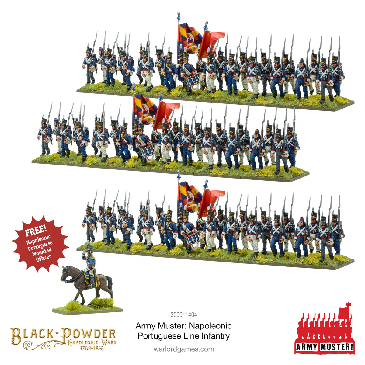 Army Muster: Napoleonic Portuguese Line Infantry