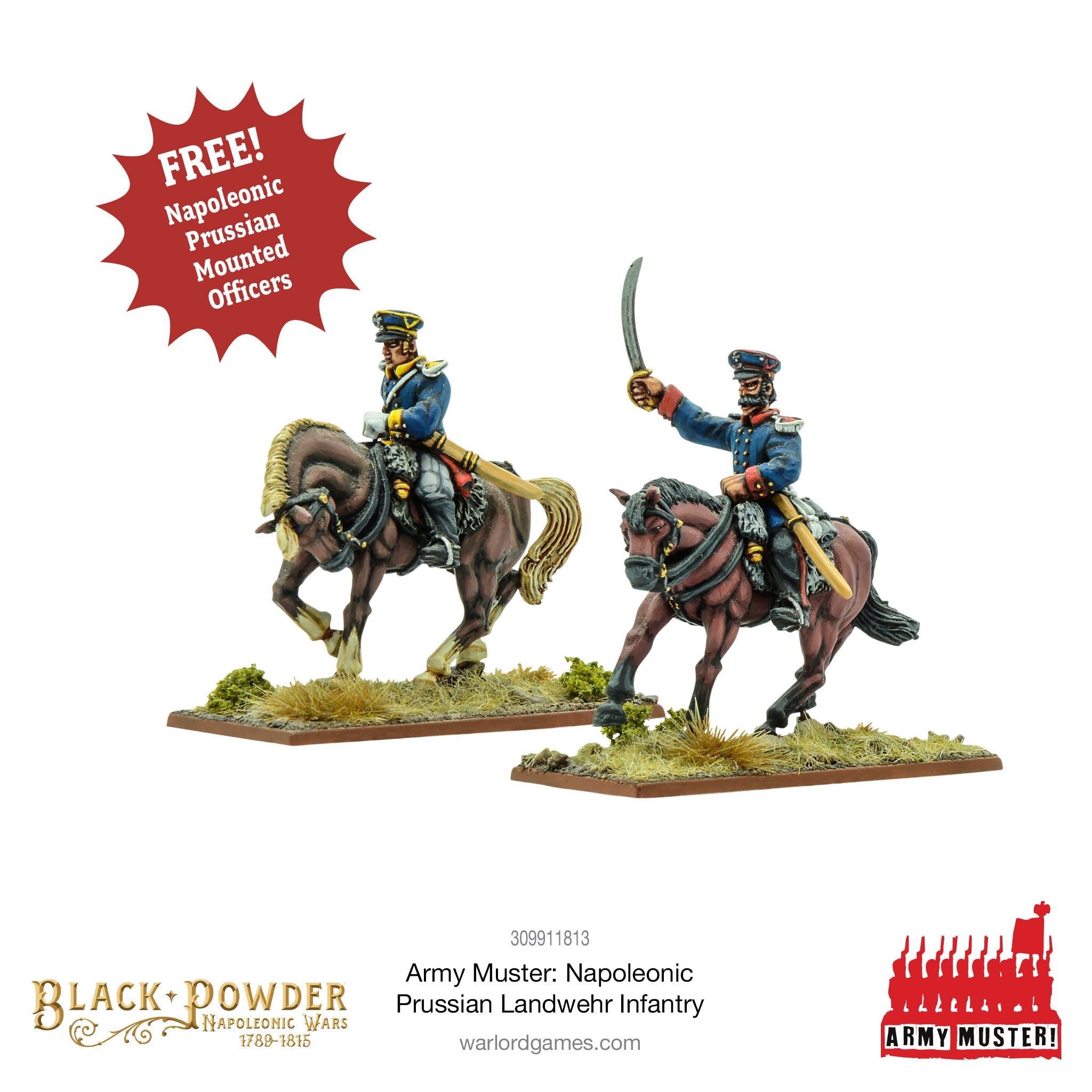 Army Muster: Napoleonic Prussian Landwehr Infantry