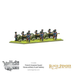 Black Powder Epic Battles: Waterloo - French Imperial Guard Horse artillery 6-pdr battery
