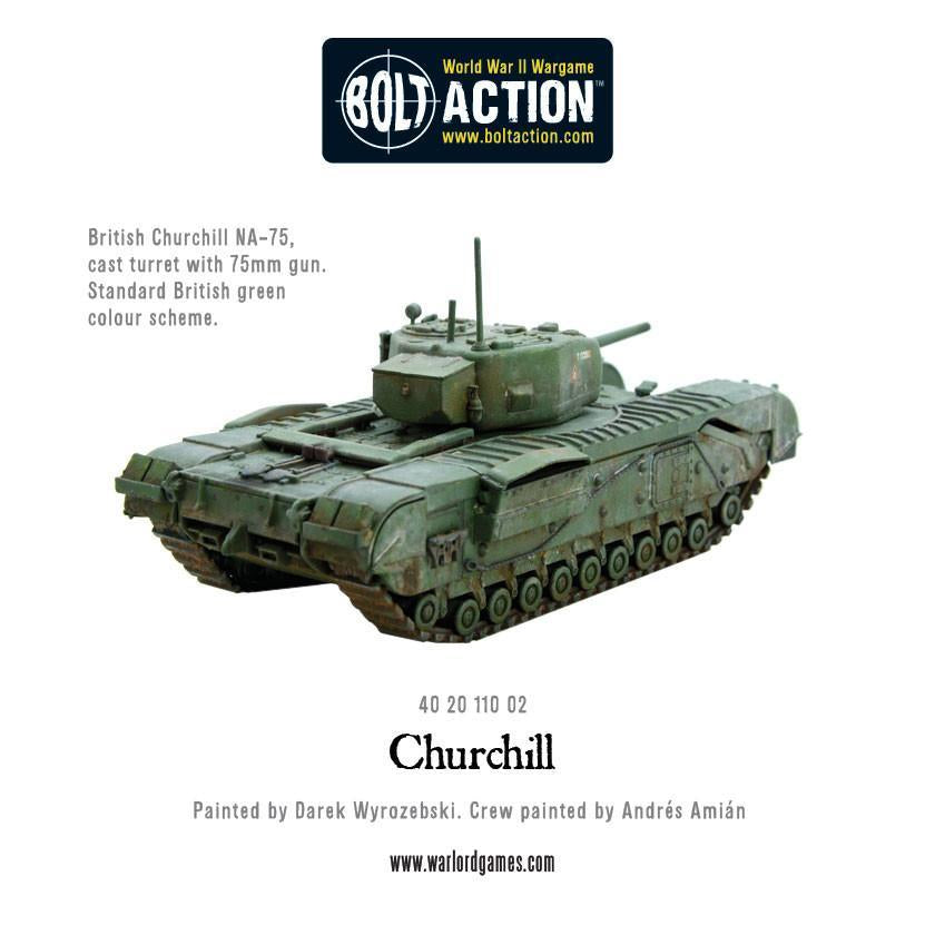 Churchill Tank (Plastic) – Warlord Games US & ROW