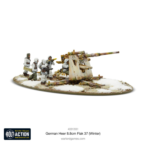 German Heer 8.8cm Flak 37 (Winter) – Warlord Games US & ROW