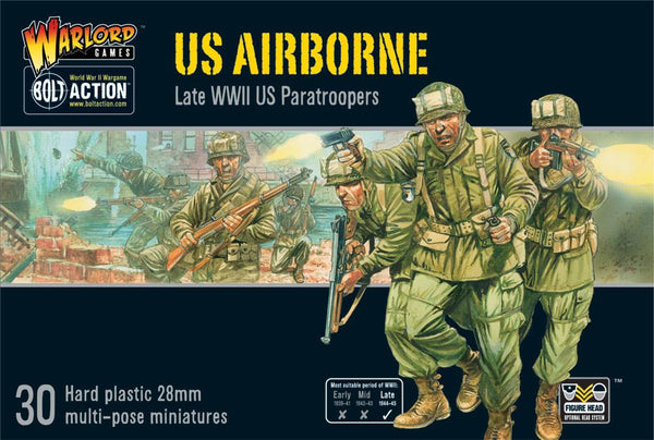 US Airborne plastic boxed set – Warlord Games US & ROW