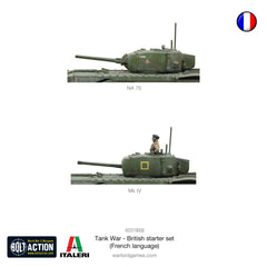 Tank War: British starter set (French language)