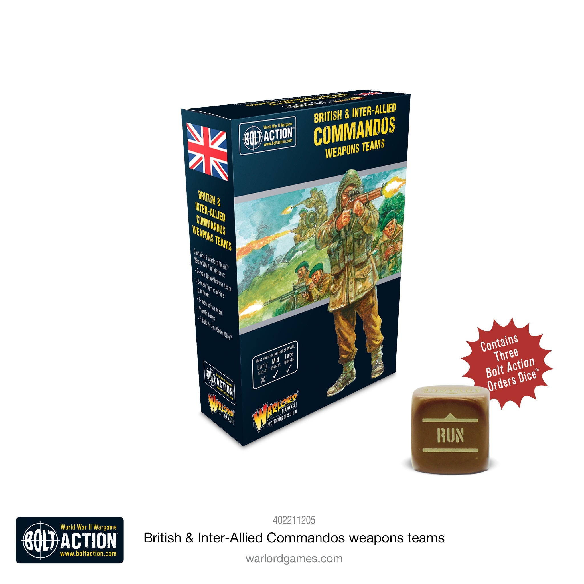 British & Inter-Allied Commandos weapons teams