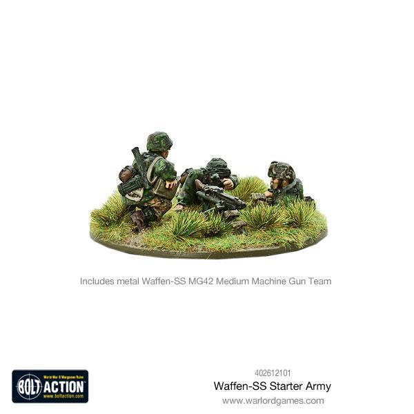 🌳28mm Warlord Games German Waffen SS Section, Early War, Bolt Action WWII  BNIB