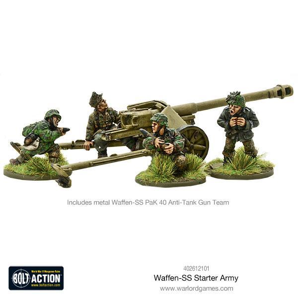 🌳28mm Warlord Games German Waffen SS Section, Early War, Bolt