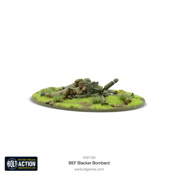 British blacker bombard (spigot mortar) – Warlord Games US & ROW