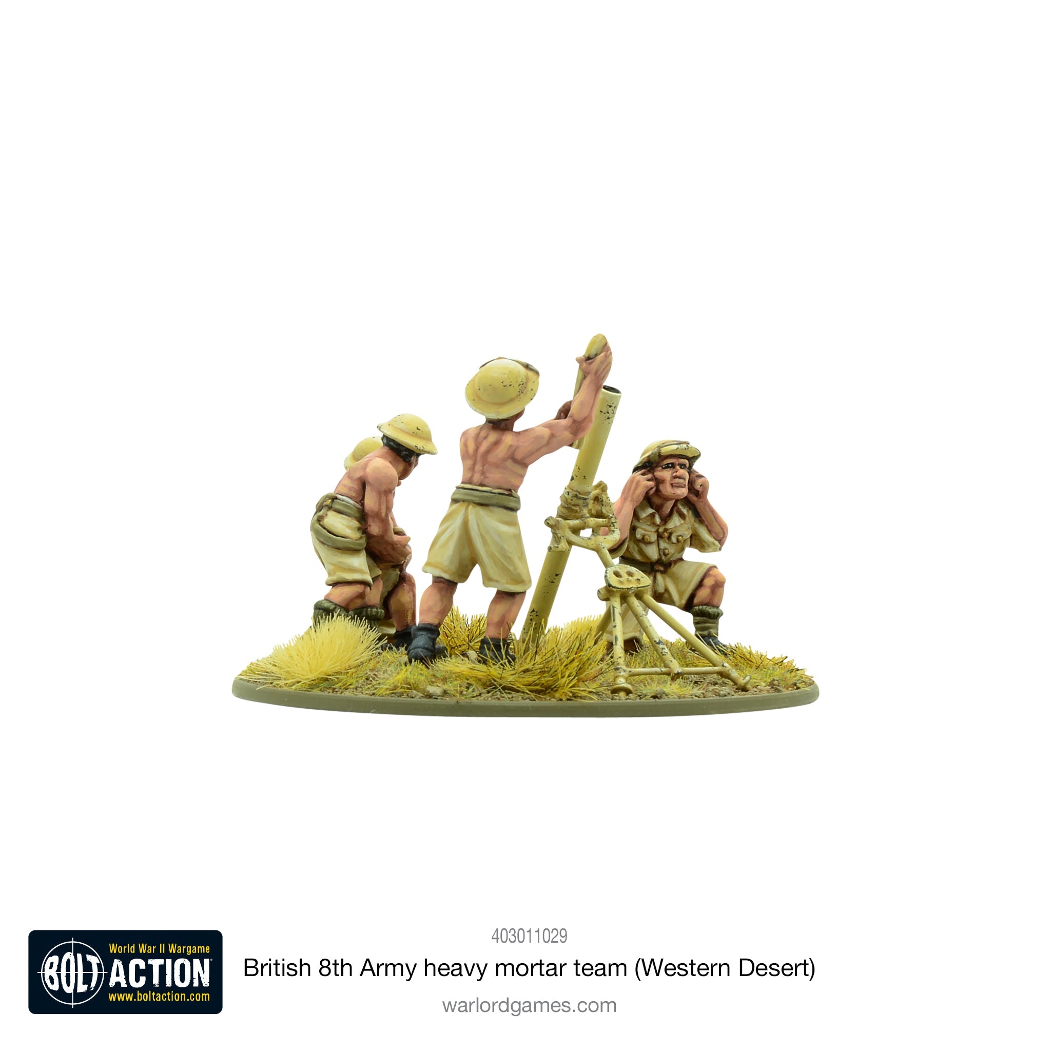 British 8th Army heavy mortar team (Western Desert)