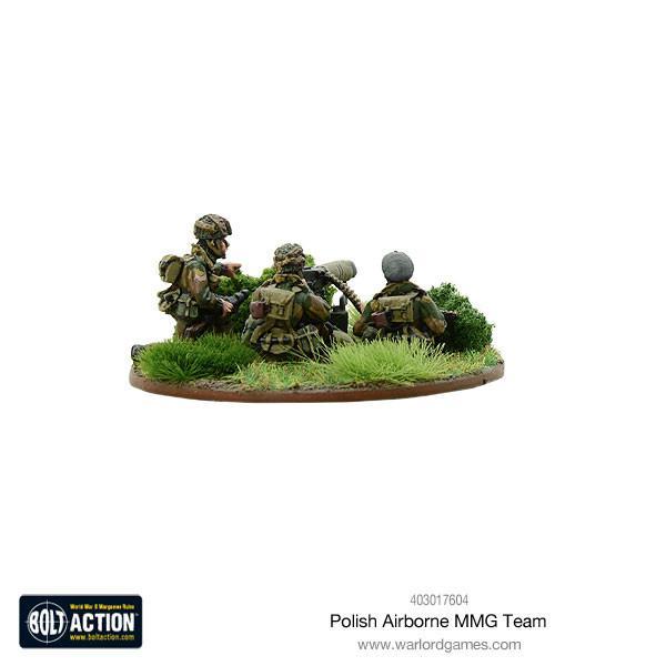 Polish Airborne MMG team