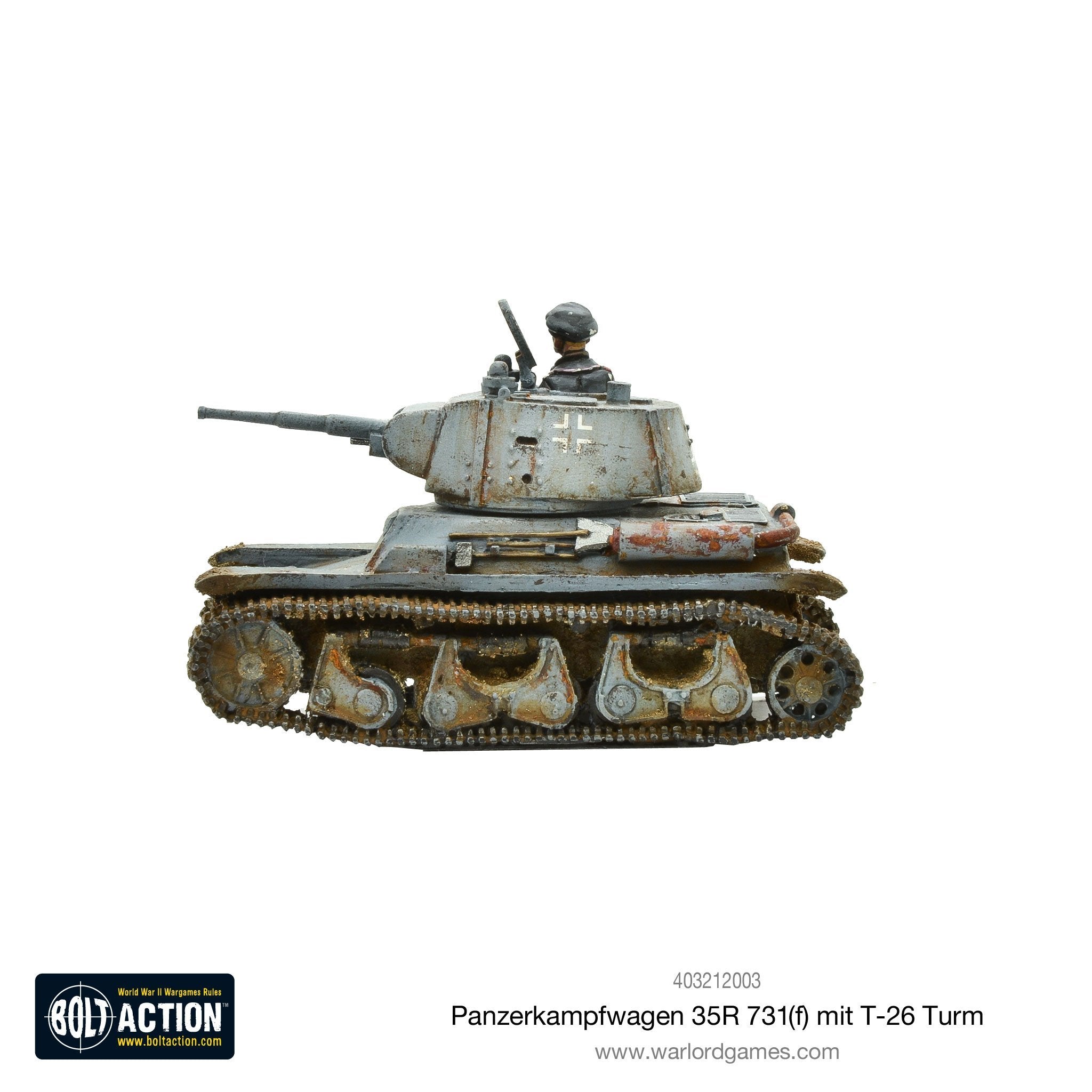 Panzerkampfwagen 35R 731(f) mit T-26 Turm