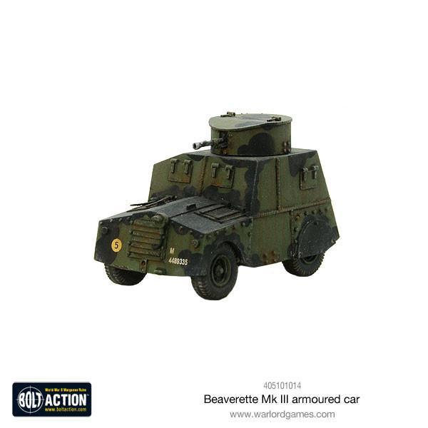 Beaverette MKIII armoured car