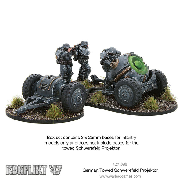 German Towed Schwerefeld Projektor – Warlord Games US & ROW
