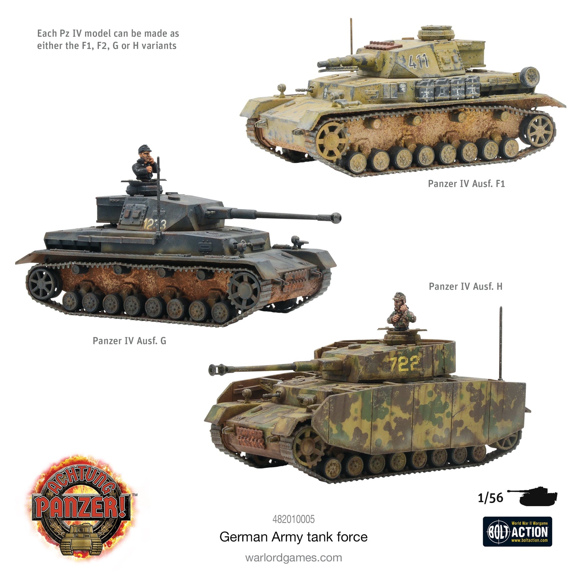 Warlord Games Achtung Panzer! Blood & Steel WWII Tank Battle Starter Set - View #4