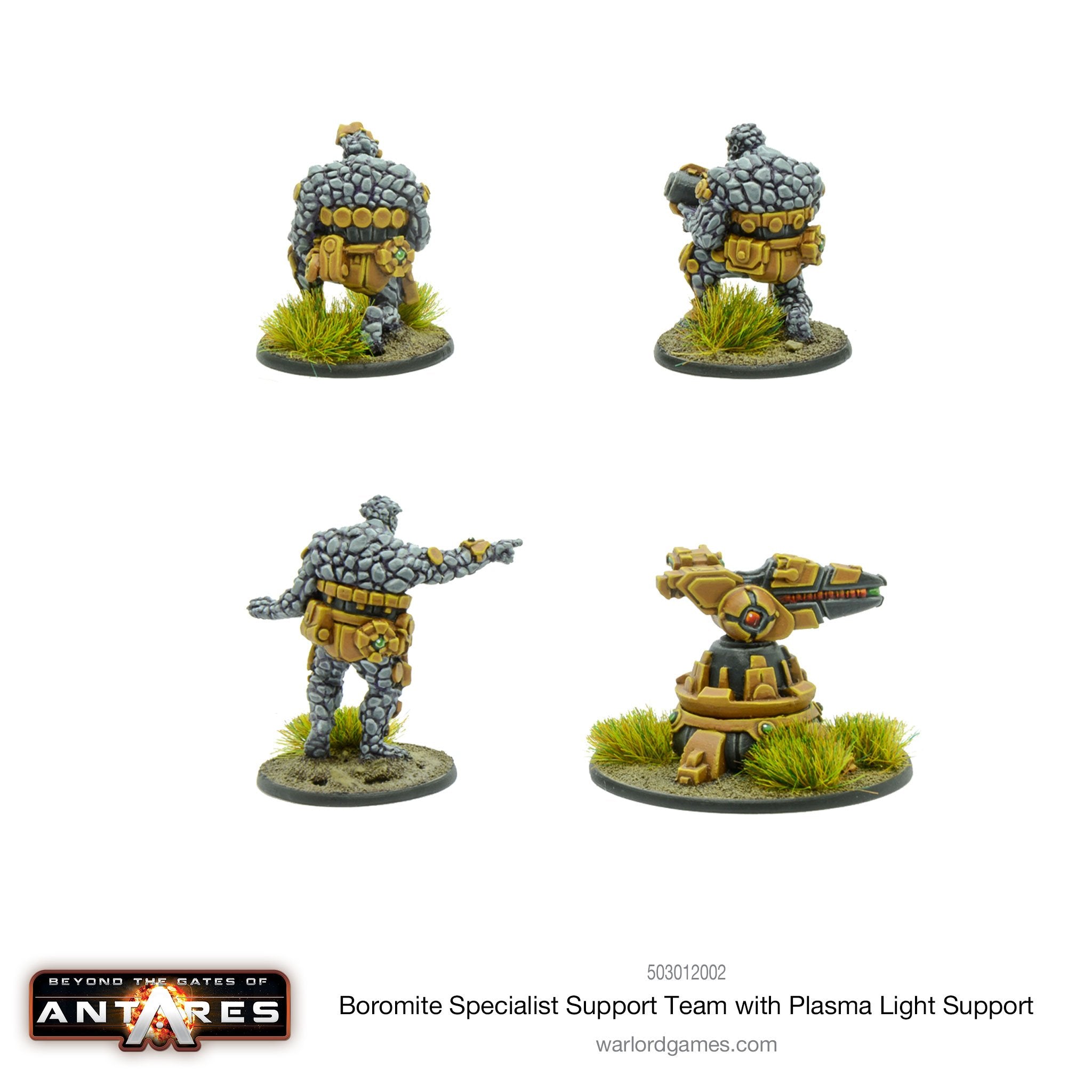 Boromite Specialist Support Team with Plasma Light Support