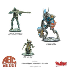 ABC Warriors: Joe Pineapples, Steelhorn & Ro-Jaws