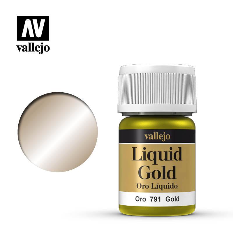 Vallejo Liquid Gold 791 Gold