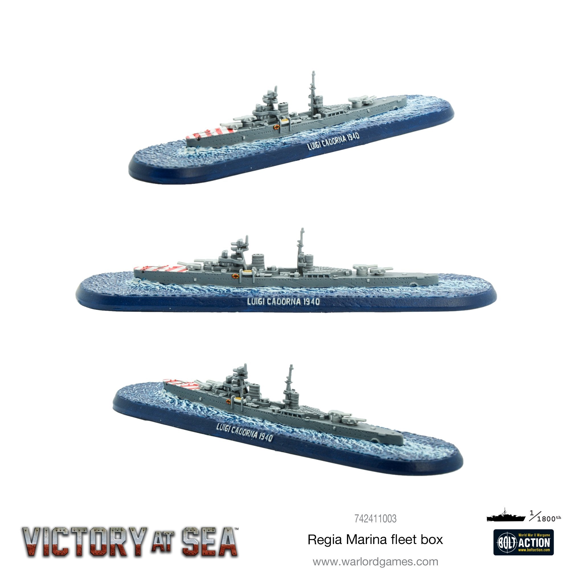 Victory at Sea Regia Marina fleet box