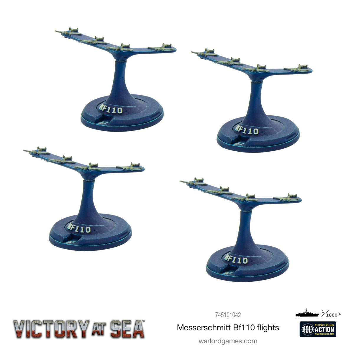 Victory at Sea - Messerschmitt Bf 110 flights