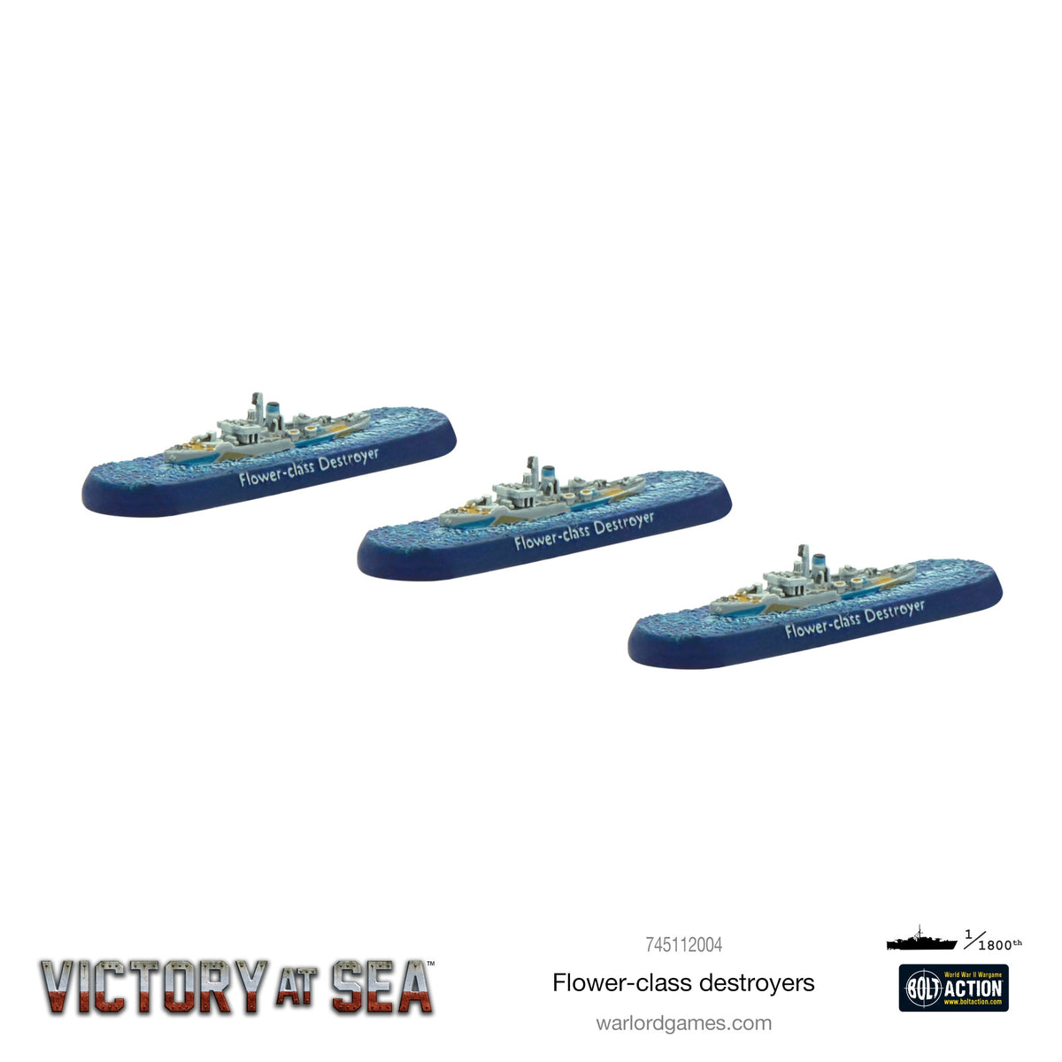 Victory At Sea - Flower-class destroyers