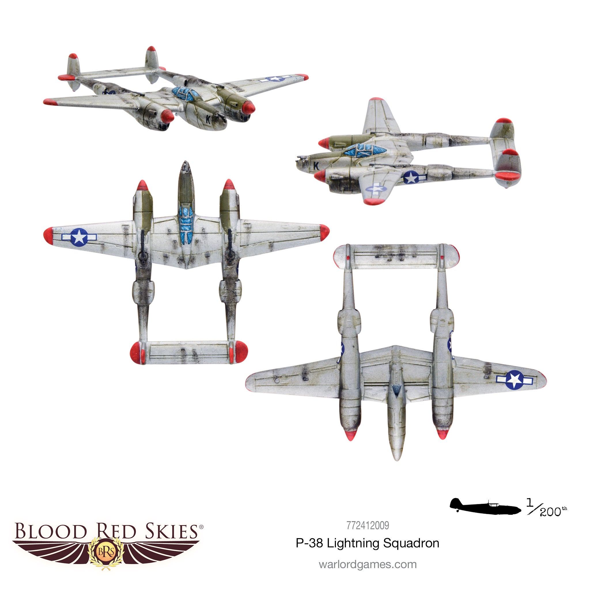 Blood Red Skies: P-38 Lightning Squadron